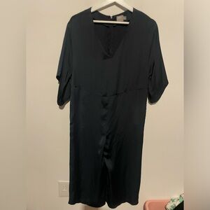 ASOS Navy‎ silky feel Jumpsuit does not have belt 0